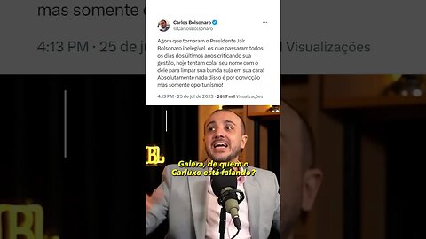 De quem Carluxo está falando? #shorts #cortesdombl #carlosbolsonaro #bolsonaro