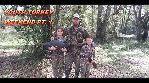 Youth turkey weekend opener!! Brandyn's day hunting turkeys!!