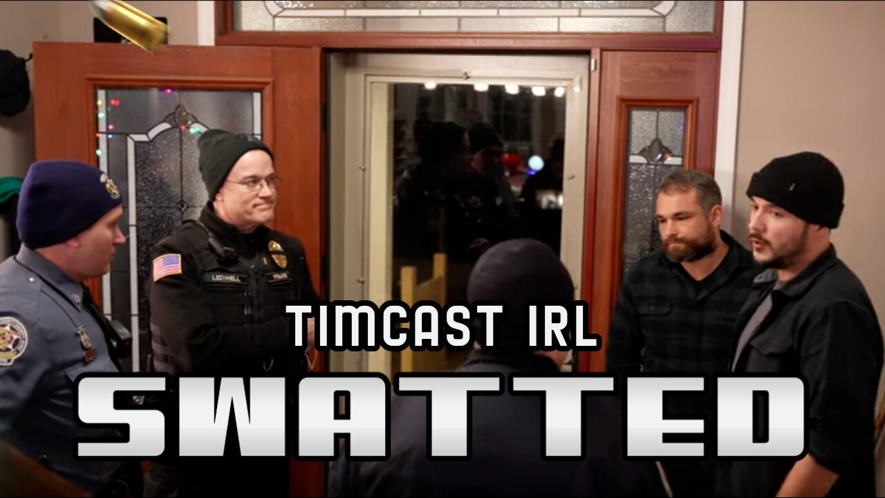 Timcast IRL was SWATTED LIVE during Interview with Former Officer Brandon Tatum