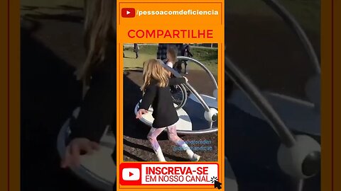 Vamos ver se o youtube vai mostrar este vídeo sobre Pessoa com deficiência