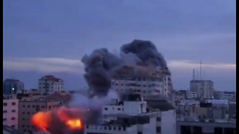 BREAKING: Massive Israeli Airstrike On Gaza City