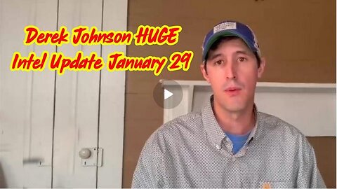 TRUMP & U.S MILITARY JAN 29 - DEREK JOHNSON WHITE HATS INTEL