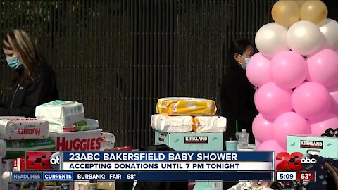 Bakersfield community comes together to donate to 23ABC's 2nd annual baby shower