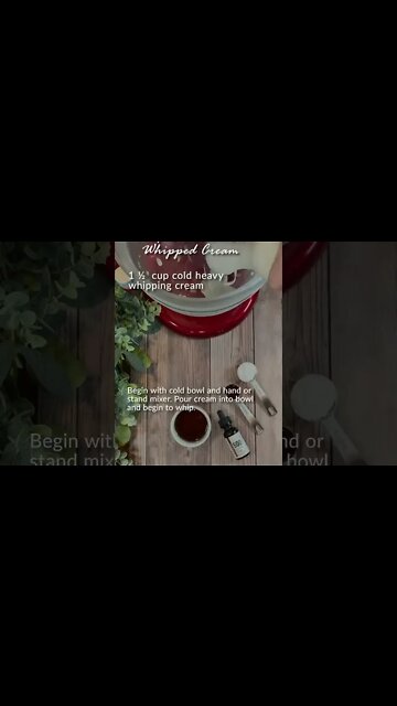 This simple Maple Cinnamon Whipped Cream recipe is the perfect topping for your holiday treats