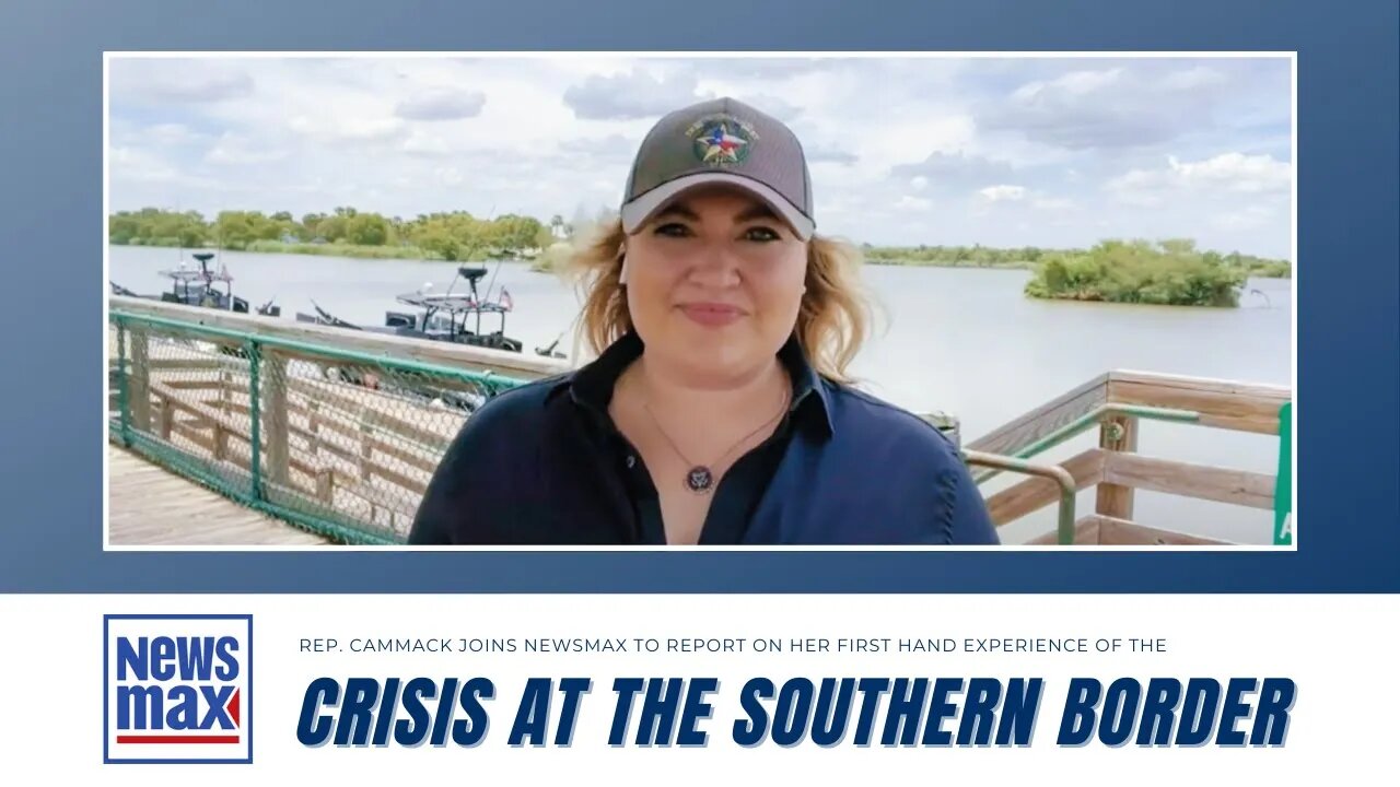 Rep. Cammack Joins Newsmax To Report On Border Trip & Firsthand Experiences Of Humanitarian Crisis