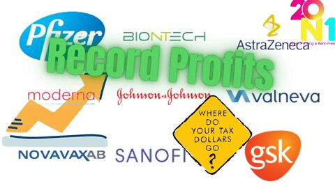 Record Profits :Big Pharma Thanks American Taxpayer