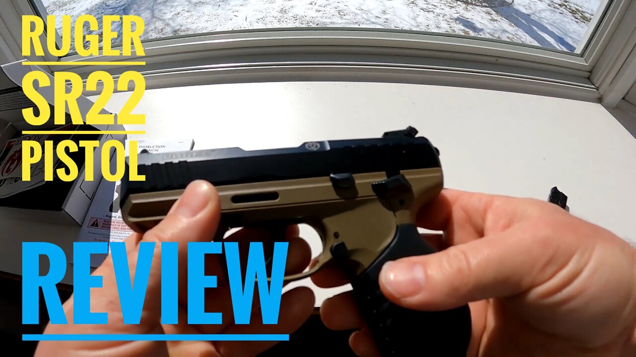 Ruger SR22 Review: Let's Take A Look At This Great Little .22LR Pistol, And Take It To The Range!