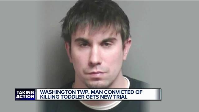 Washington Township man convicted of killing toddler gets another trial