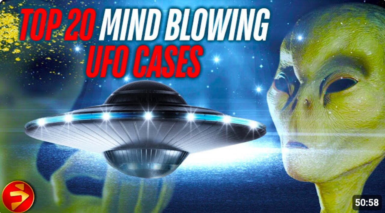 UFOs Are Real: Hidden Secrets Exposed by Government & Military! | THE TOP 20 MINDBLOWING UFO CASES