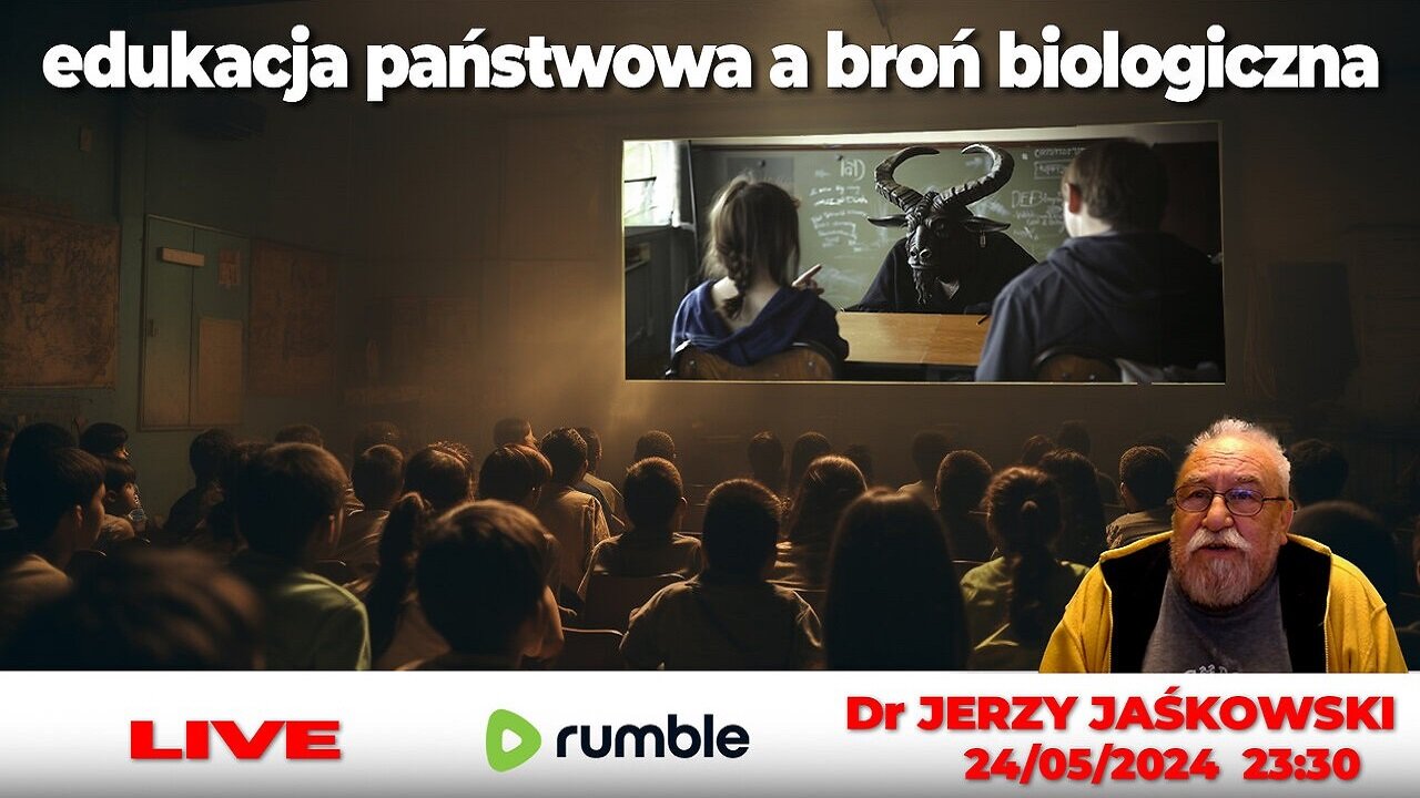 Dr Jerzy Jaśkowski i Andy Choinski - Edukacja państwowa a broń biologiczna (24.05.2024)