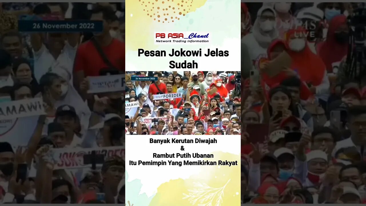 #viralshorts #viral #video Pesan Presiden Jokowidodo sudah Jelas buat #masyarakat