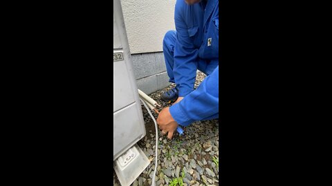Instalação de ar condicionado
