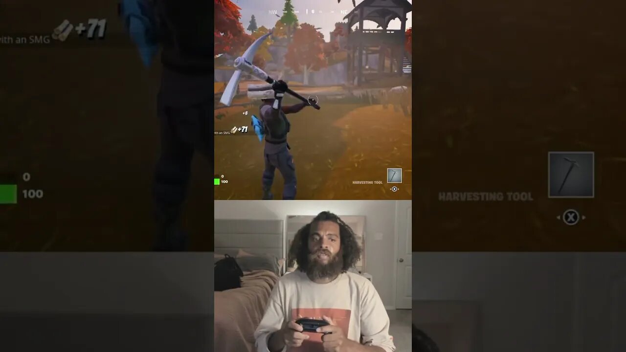 Playing fortnight while braiding hair Live with Rock Mercury on Tiktok