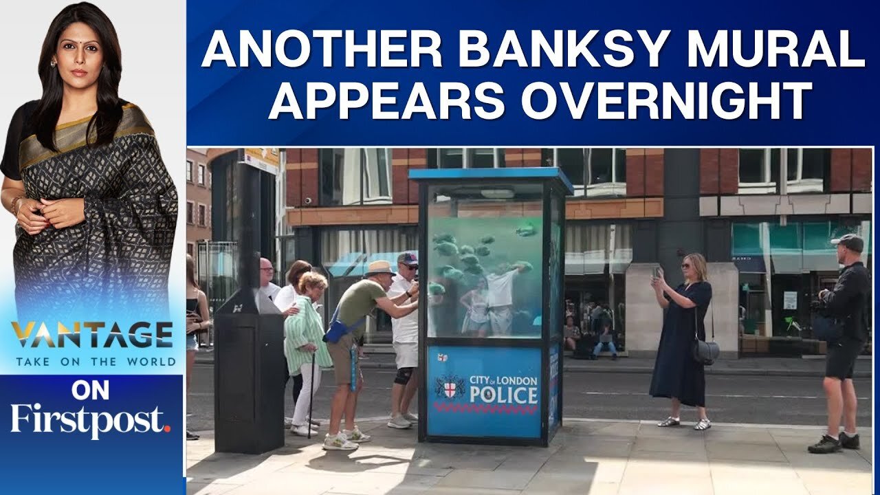 Watch: Street Artist Banksy Fills London With Artworks | Vantage with Palki Sharma