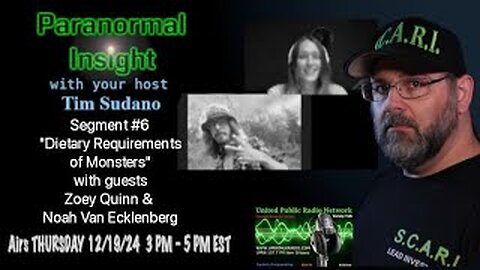 Paranormal Insight -Zoey Quinn & Zoah Van Ecklensber -Dietary Requirements of Monsters