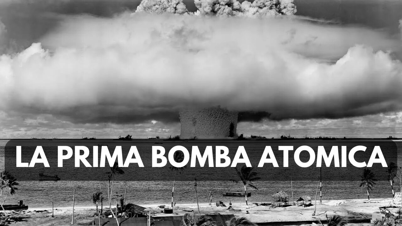 L'esplosione della prima Bomba Atomica della storia | Alberto Angela