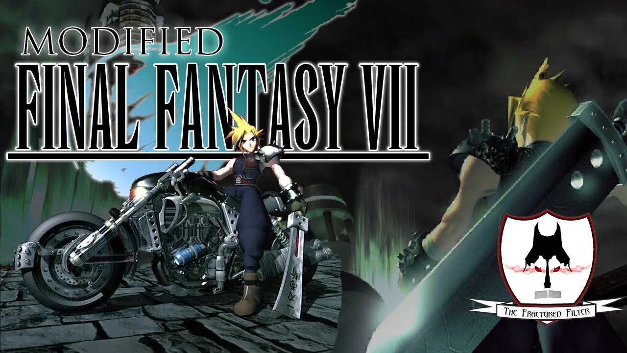 Final Fantasy VII (Modded) - Fractured Filter Plays Part 3 - The Great Midgar Escape!