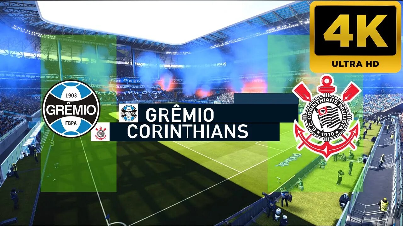 🏆 PES 2021 PATCH 2024 GREMIO X CORINTHIANS PC & NOTEBOOK #pes2021