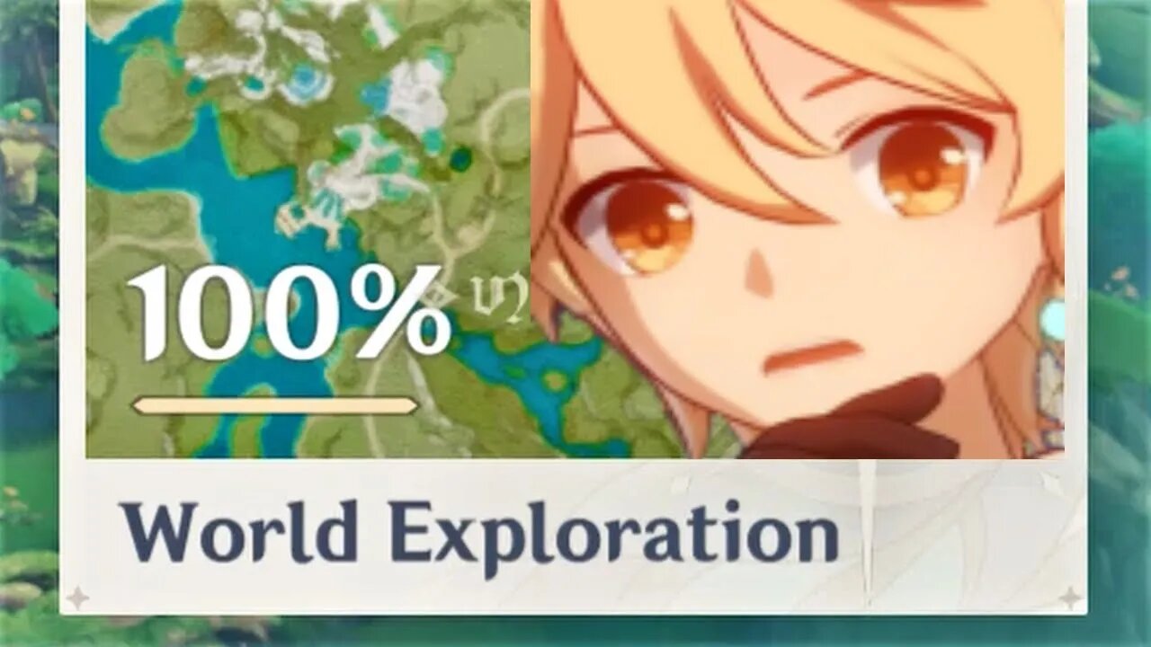 When Traveler gets 100% Exploration in Sumeru...