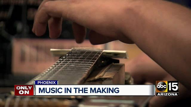 Amazing! How an Arizona school makes guitars from scratch