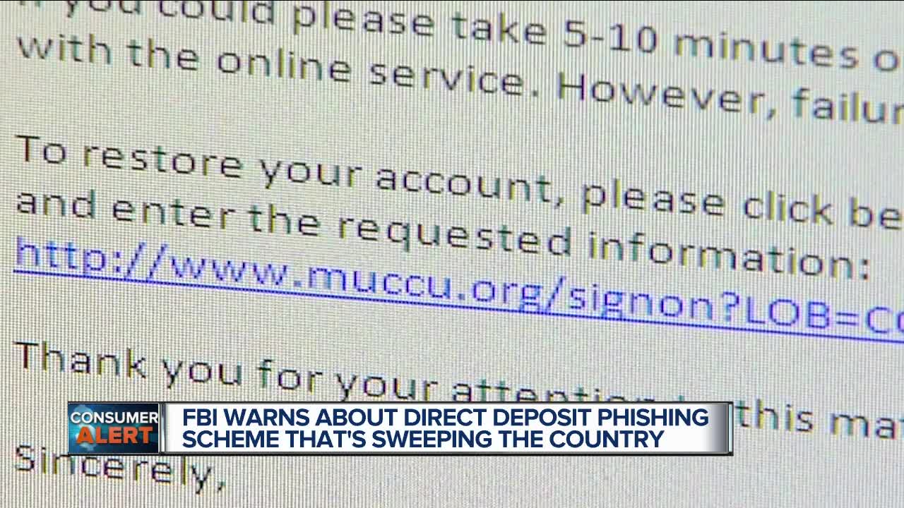 FBI warns hackers are trying to reroute your direct deposit paycheck