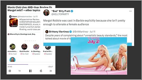 Ep. 38 - Movie Club Live (Twitter Space): "Mid" Year Review