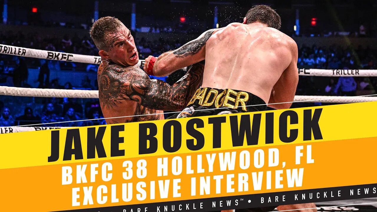 #JakeBostwick “Keep Getting Compliments on It Being a Great Fight” vs #IsaacDoolittle #BKFC38!