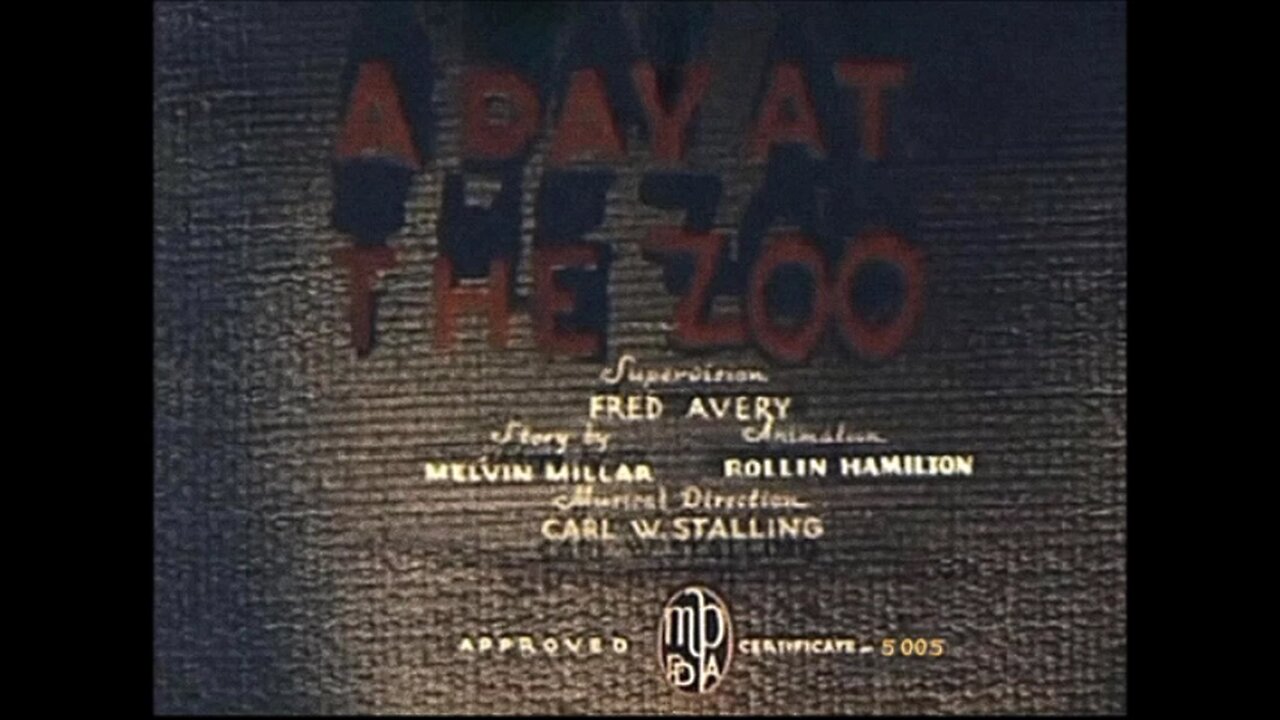 A Day At The Zoo 1939 - original titles recreation