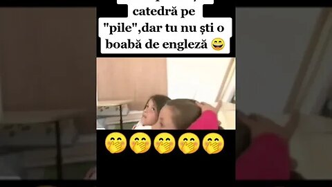 E profesoara de engleza, dar nici ea nu stie engleza 🤣