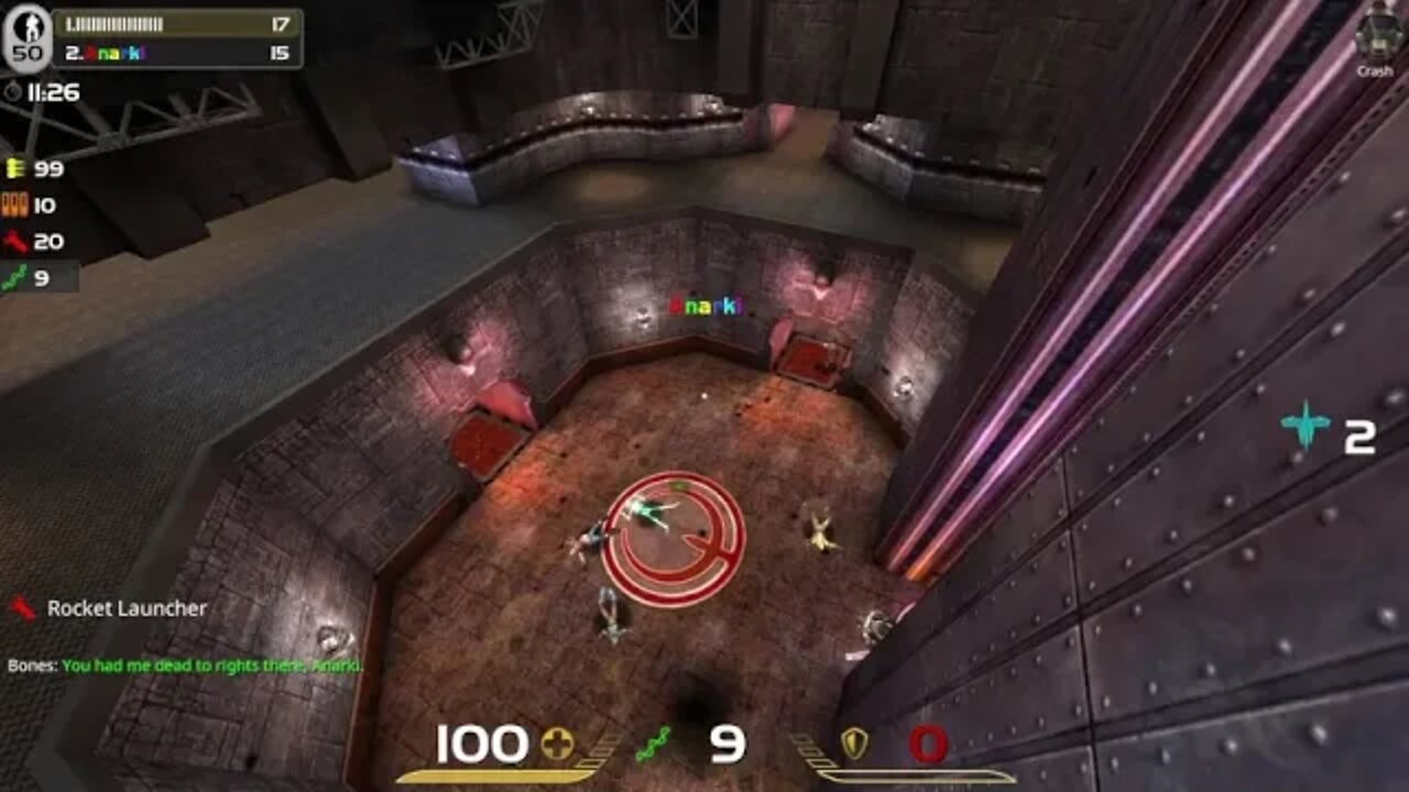 Session 4: Quake (FFA Rail Gun and Lightning Gun)