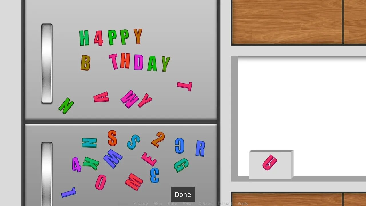 fridge magnets minigame for renpy