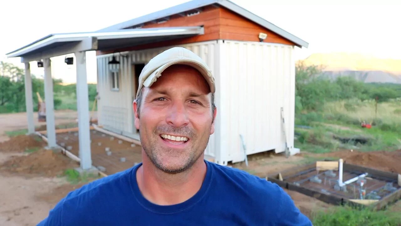 Shipping container Shop - Culvert Cistern Update