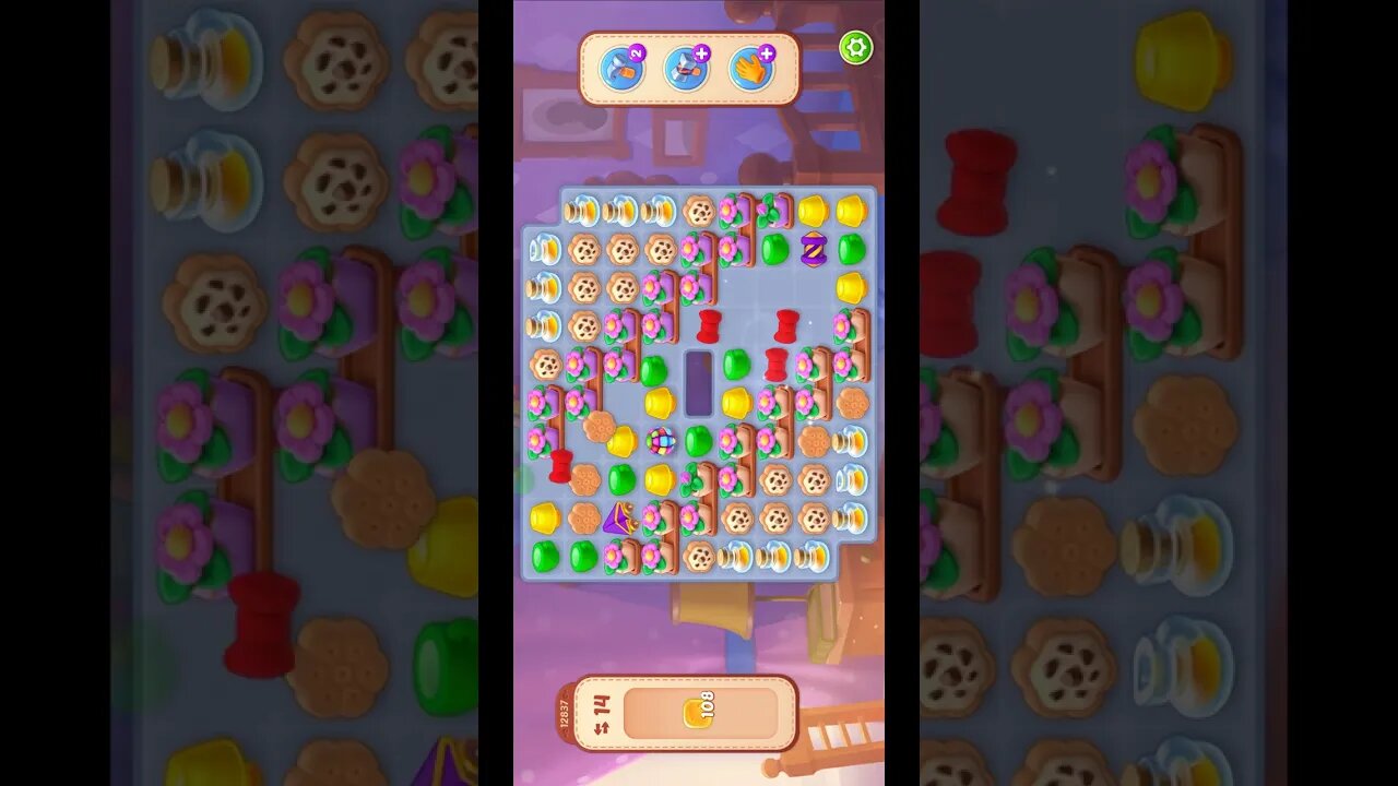 Shorts Playrix Homescapes Gameplay Walkthrough Level 12837-100