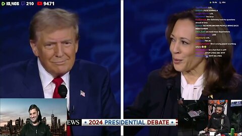 Trump Vs Kamala - Intense Immigration And Mobs Debate