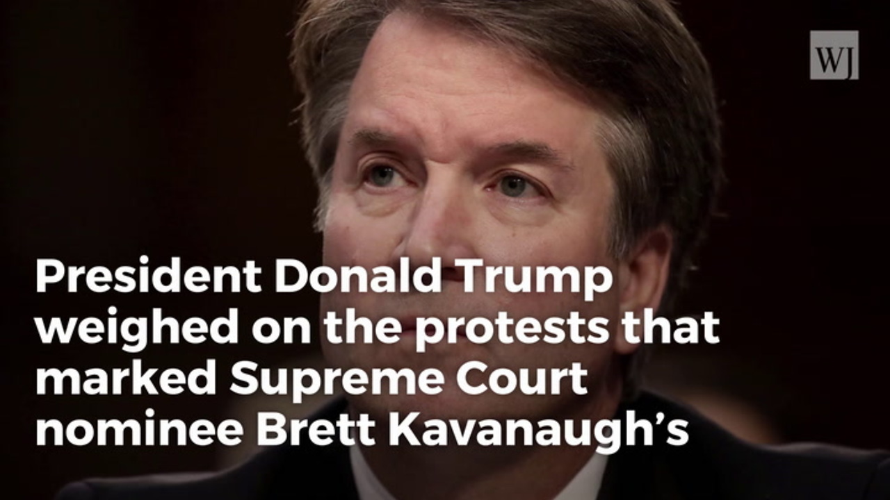 Trump Responds to Kavanaugh Hearing Protests: Shows Other Side ‘Mean, Angry, Despicable’