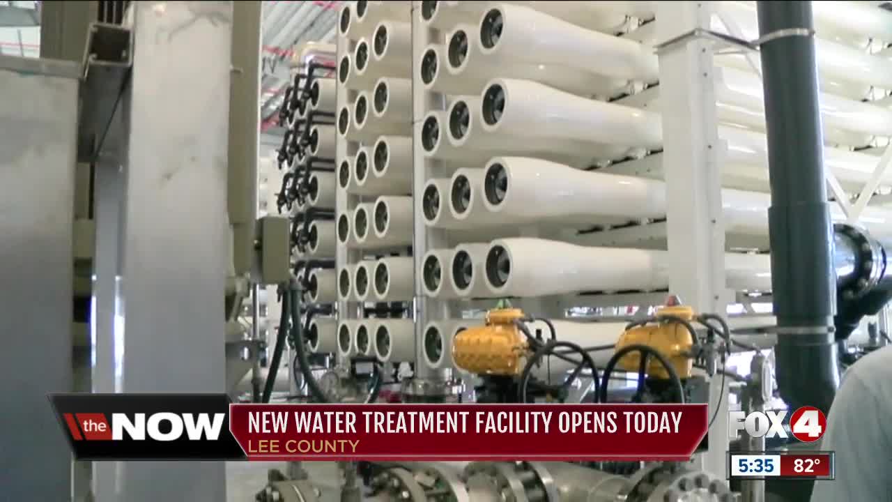 Ribbon cutting for new Lee water treatment plant officially opens
