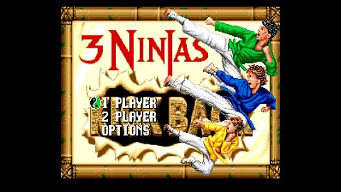 3 Ninjas Kick Back | Mega Drive