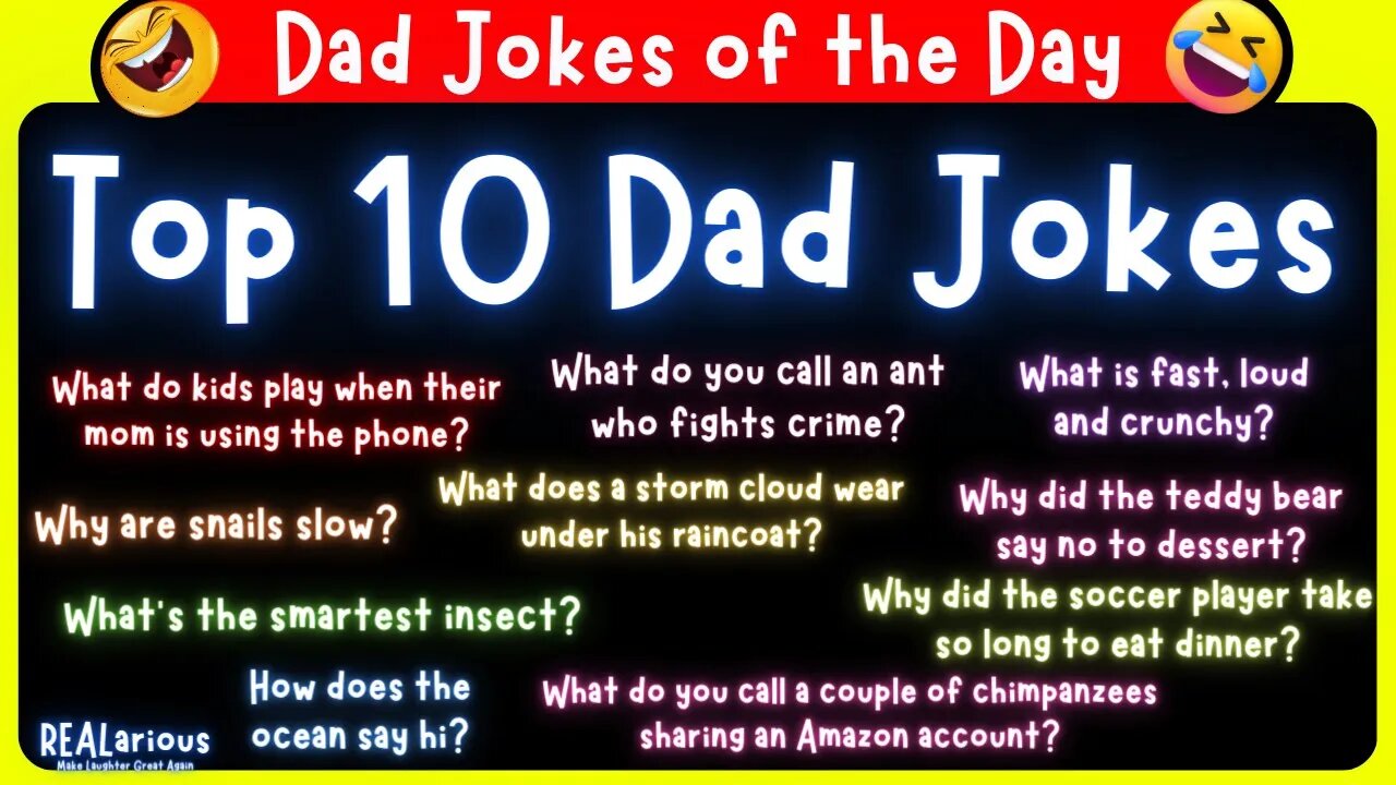 Top 10 Dad Jokes to Get Your Day Started