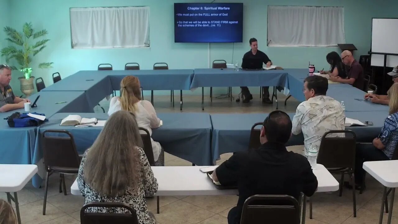 4-23-2023 Ephesiasn 6:10-12 with Pastor Craig Campbell