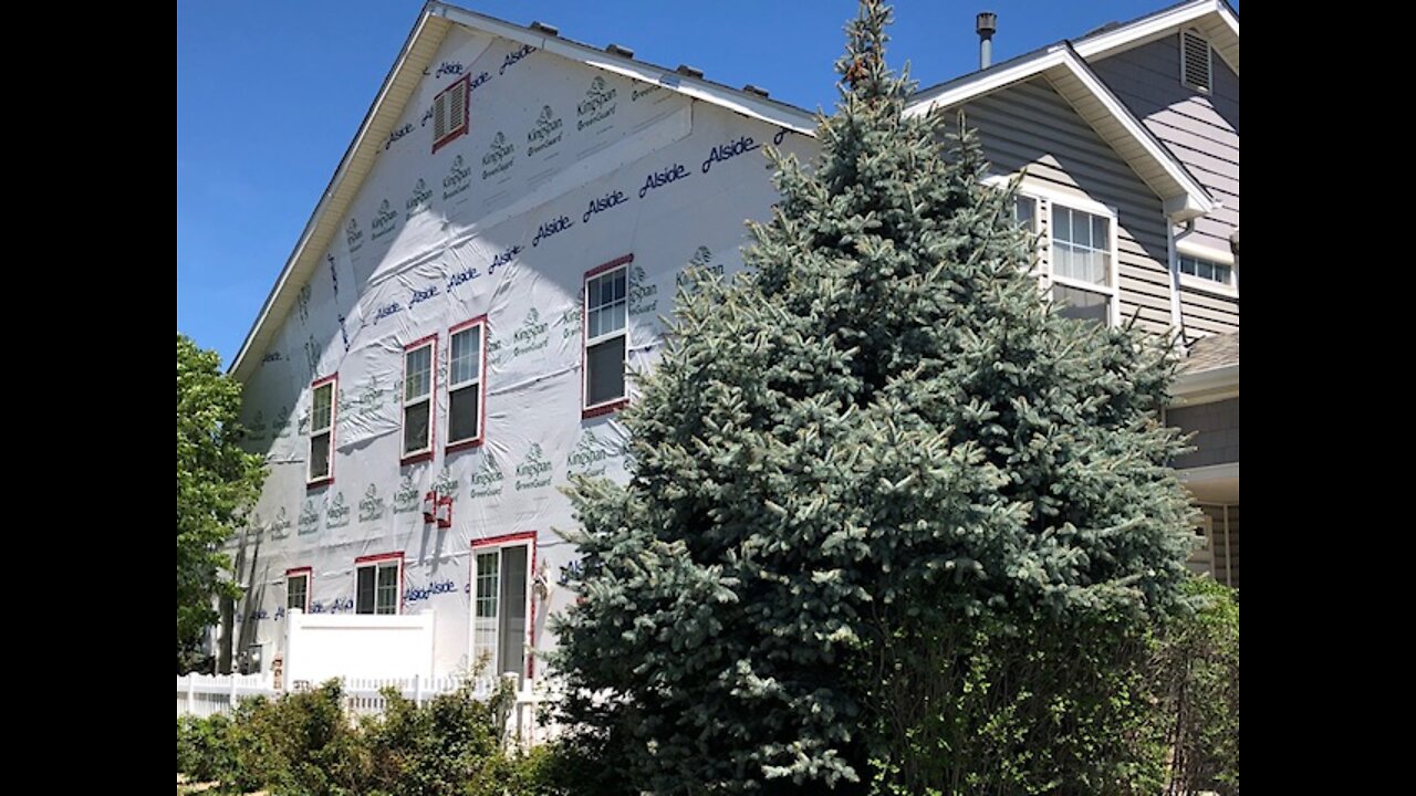 Two years after big hailstorm, repairs finally underway at Garrison Village Condo complex