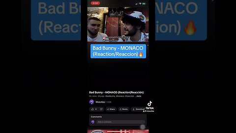 Bad Bunny - MONACO (Reaction/Reaccion)🔥