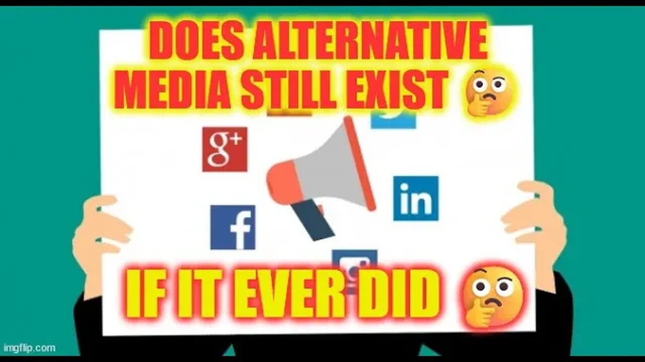 Does alternative media still exist 🤔 #altmedia #alternativemedia