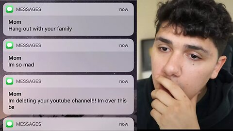my mom is deleting my channel tomorrow..