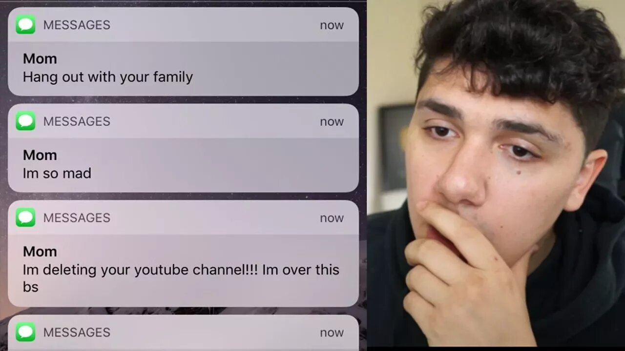 my mom is deleting my channel tomorrow..