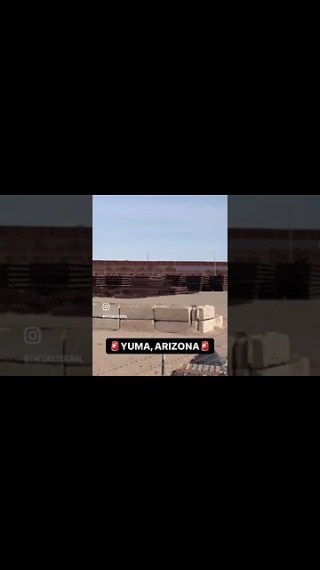 Border Wall in Yuma, AZ