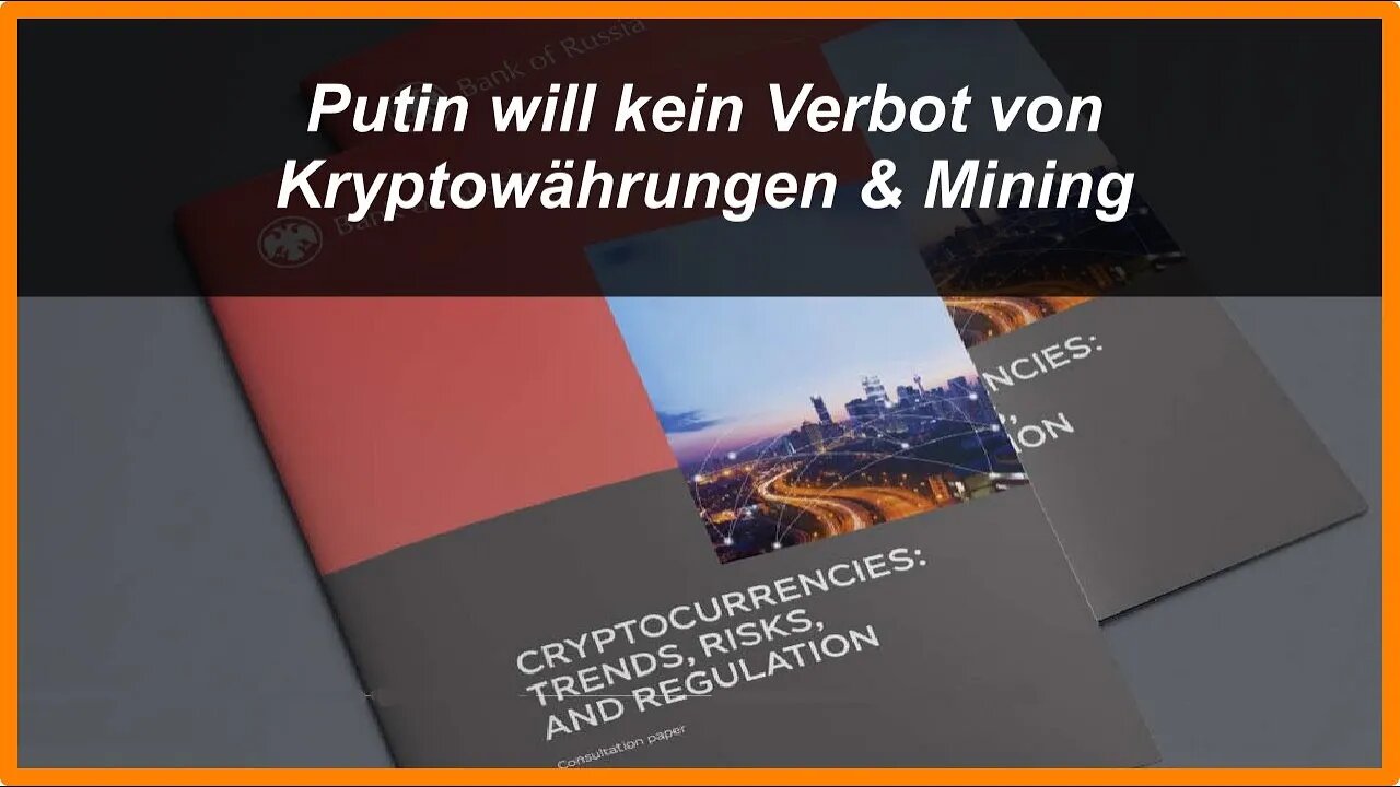 Putin will kein Verbot von Kryptowährungen und Mining