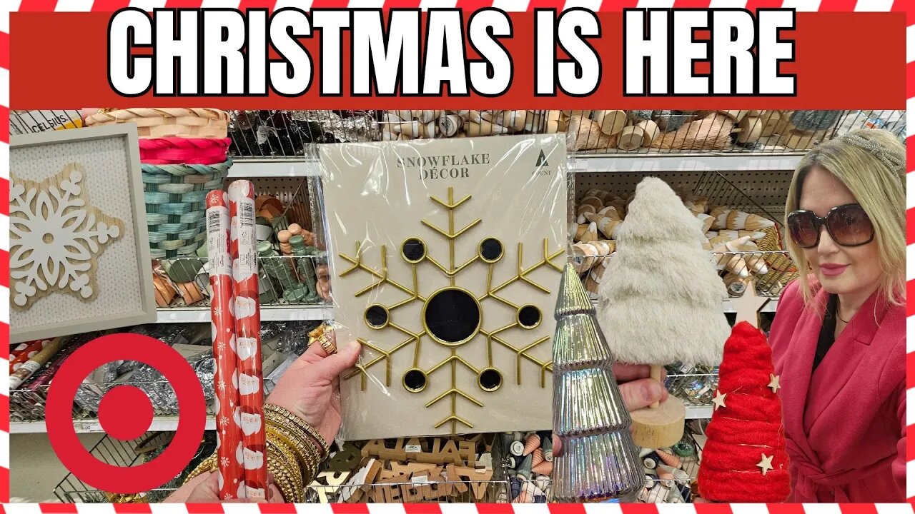 CHRISTMAS 2023 IN THE TARGET DOLLAR SPOT | Plus Cute Winter Coats |#target #targetdollarspot