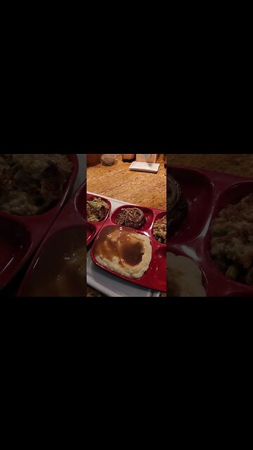 Homemade Hungry man dinner