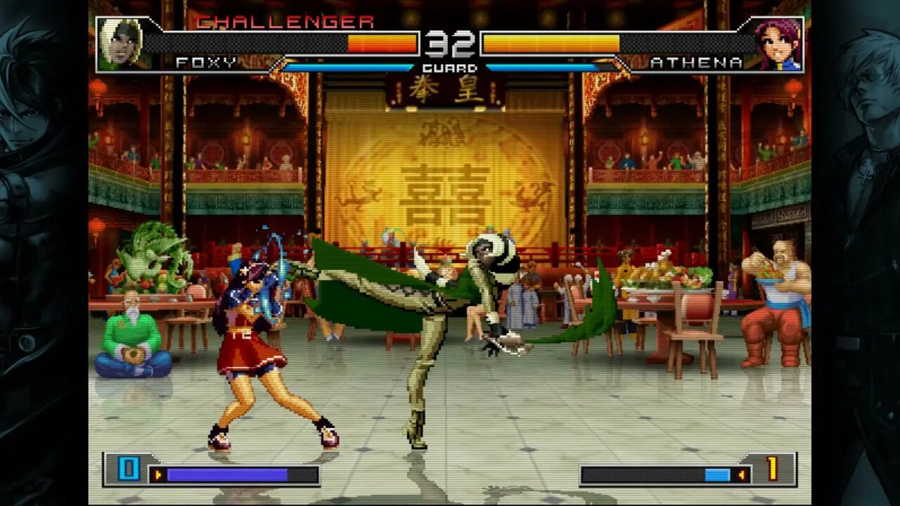 The King of Fighters 2002: Unlimited Match - Foxy vs Athena - No Commentary 4K