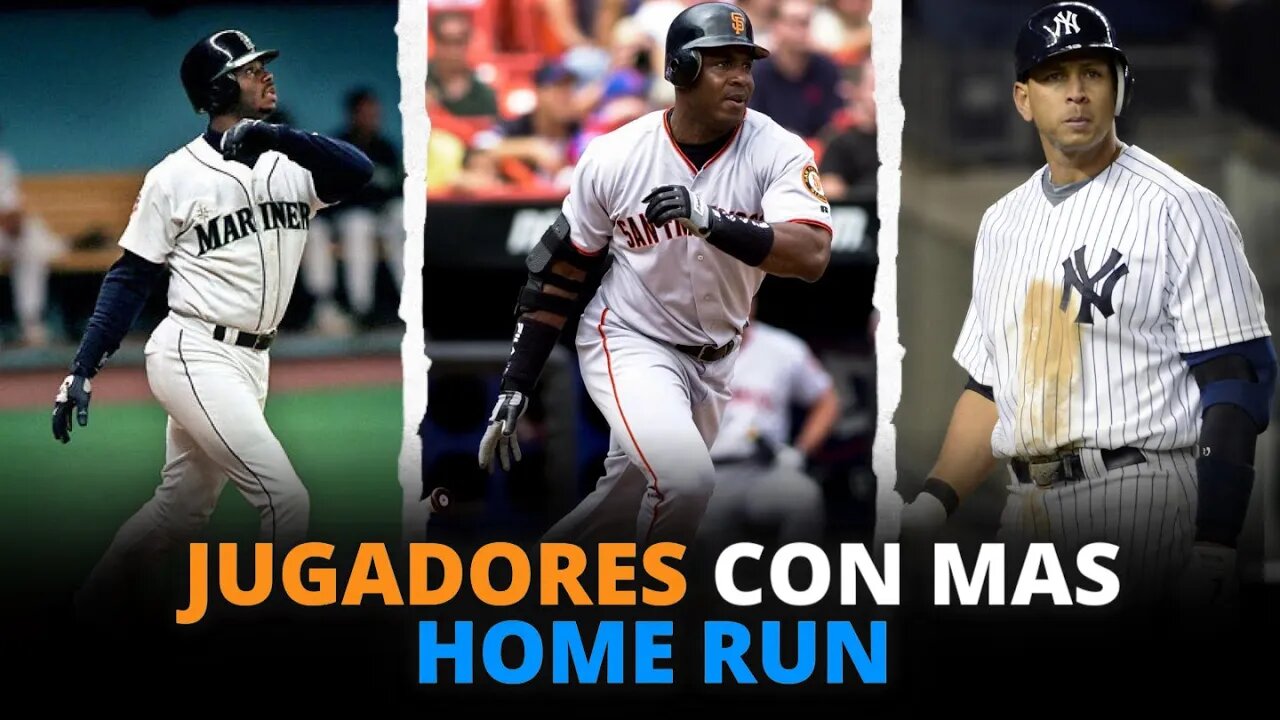 Jugadores Con Mas Homer Run De La Historia